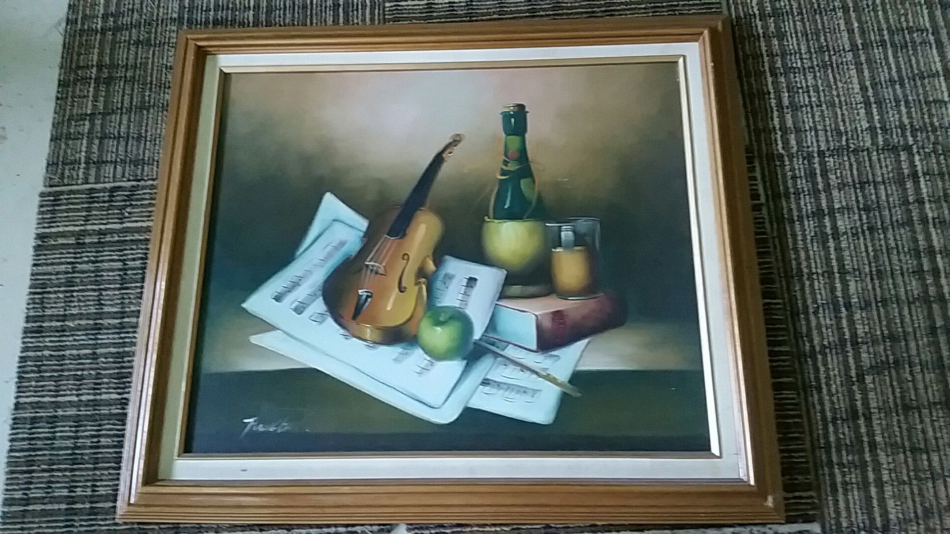 3 random paintings in good condition.