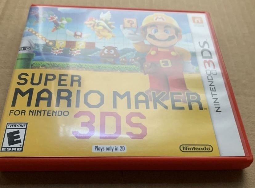 super mario maker nintendo 3ds