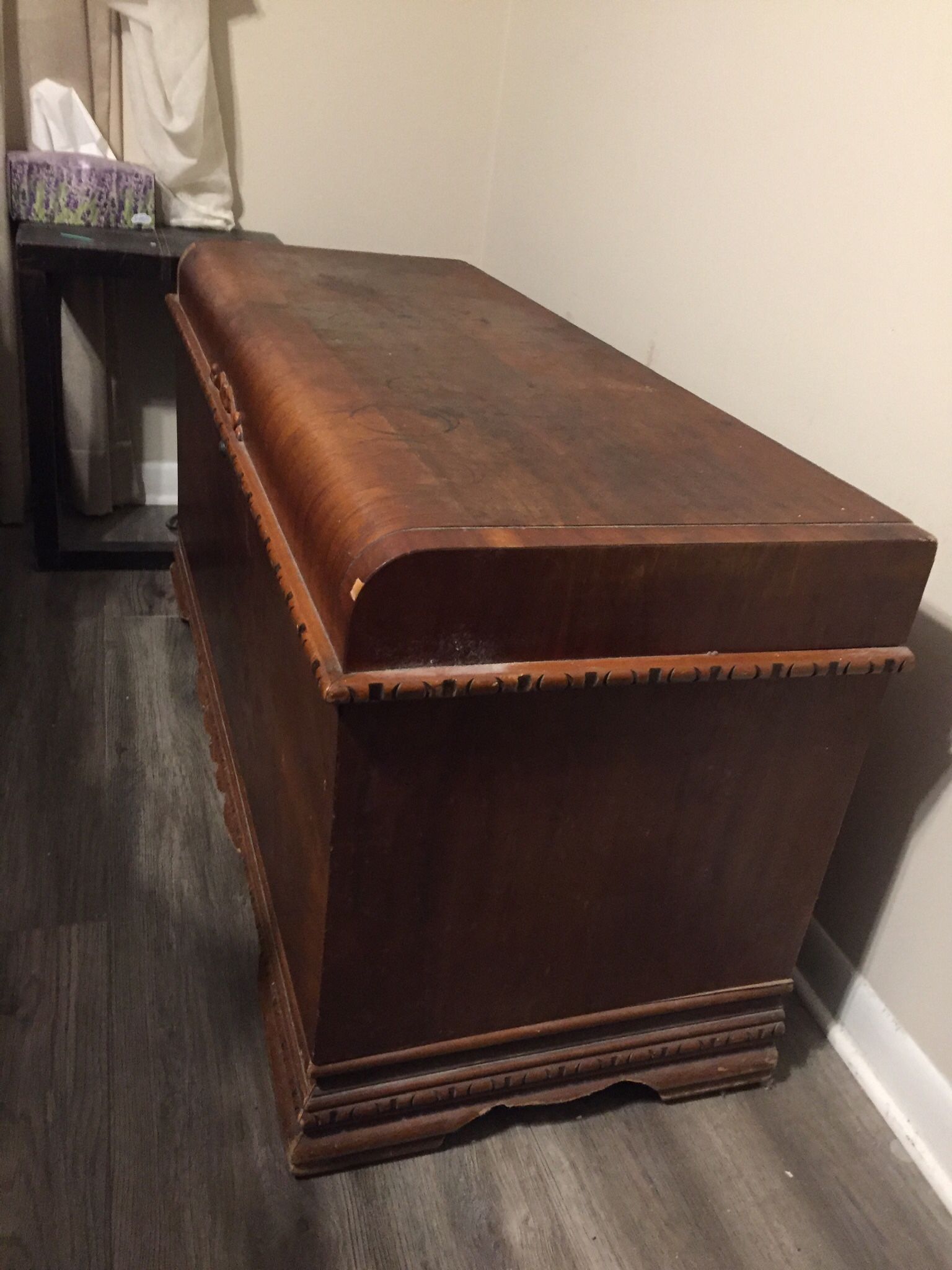 Hope Chest By Lane- Alta Vista. , Vintage.  Collectors Item.  Some Repairs Needed   46” L, 18 1/4 Deep, 23” H