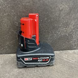 Milwaukee M12 Red Lithium XC 4.0 AH Battery Pack 48 11 2440