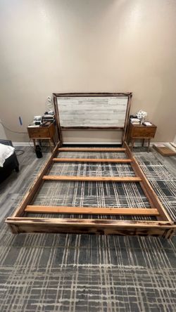 Farm style queen bed