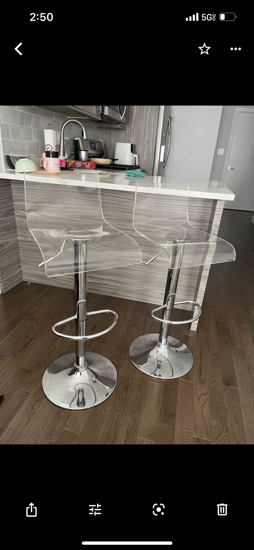 Clear Bar Stools
