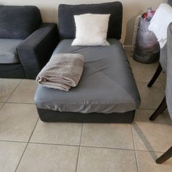 Ikea KIVIK Chaise Dark Gray