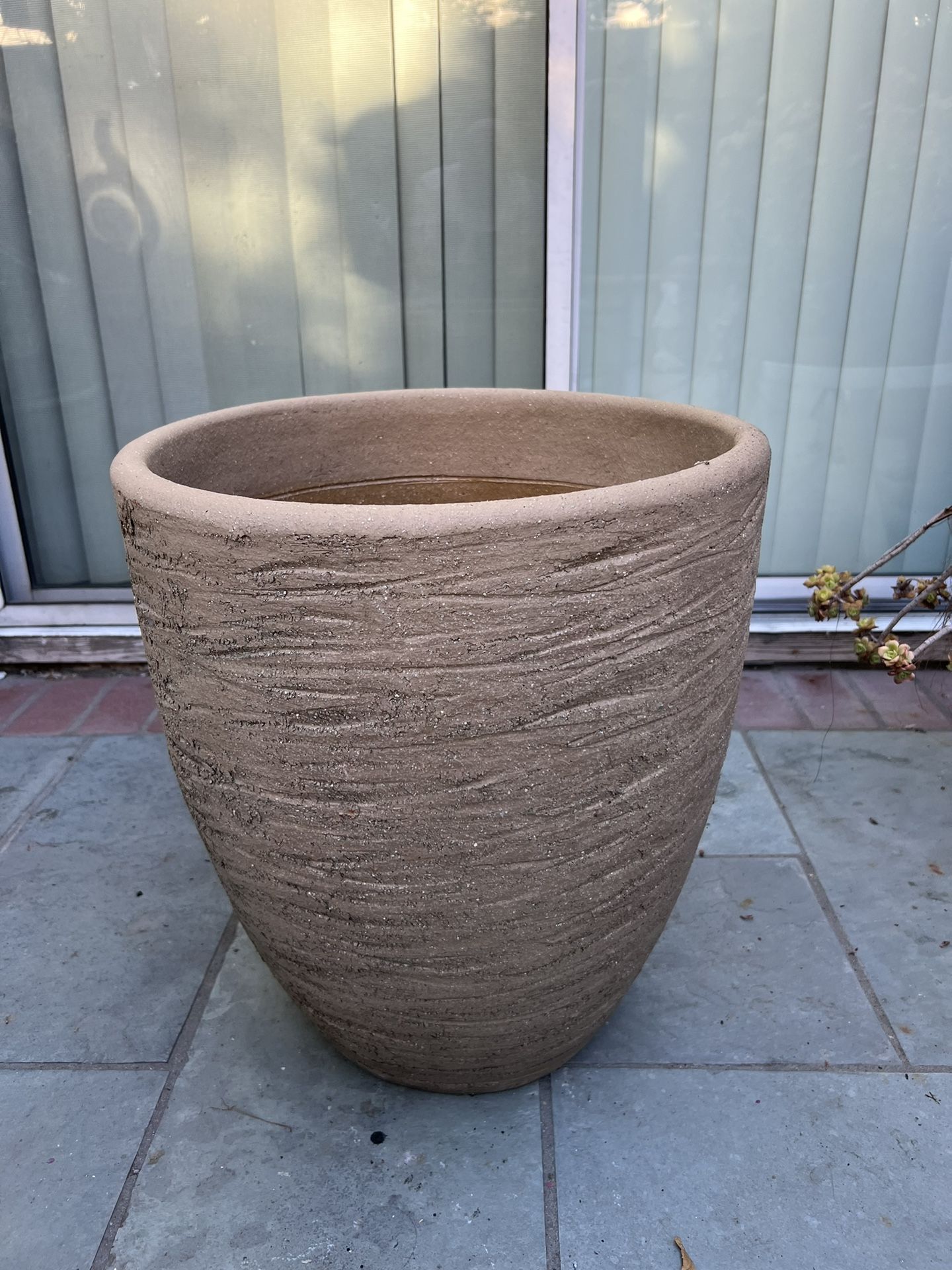 Ceramic Garden Pot 20”x17.5”