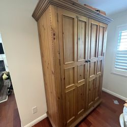 Rare Restoration Hardware Office Armoire 