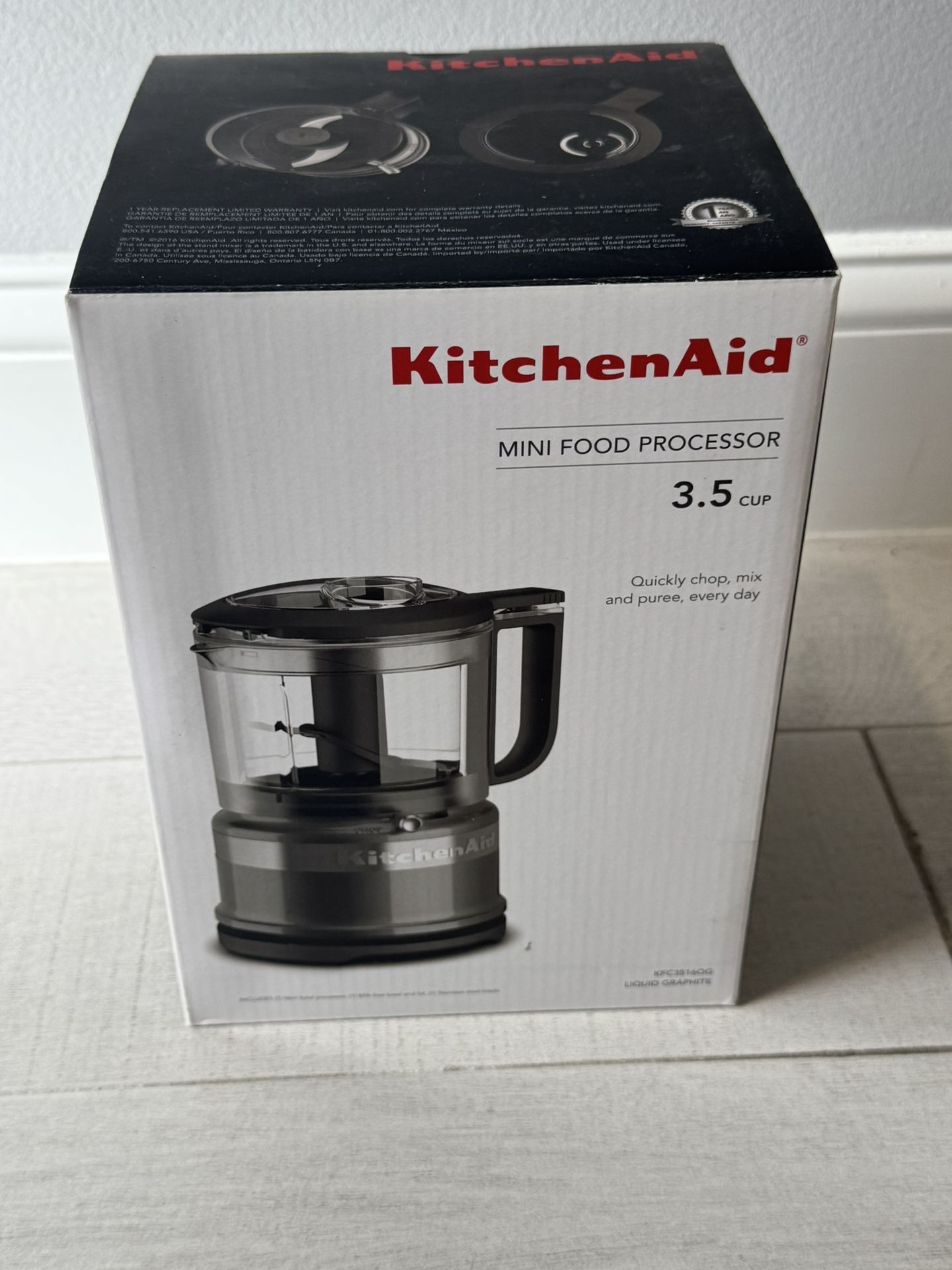 KitchenAid Mini Food Processor New!