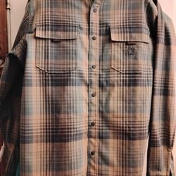 Roark Diablo Long Sleeved Flannel -M