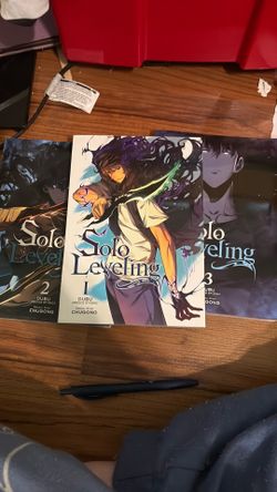 solo leveling books 1-3