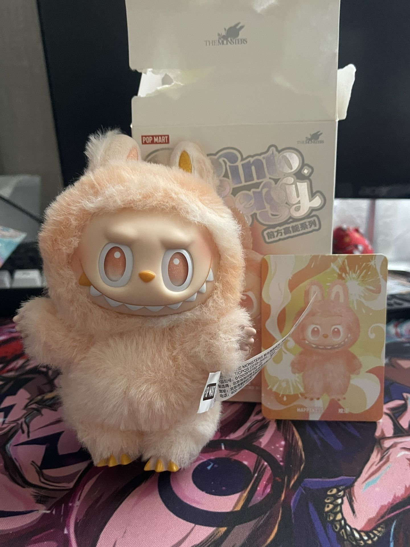 Big Into Energy Labubu Happiness