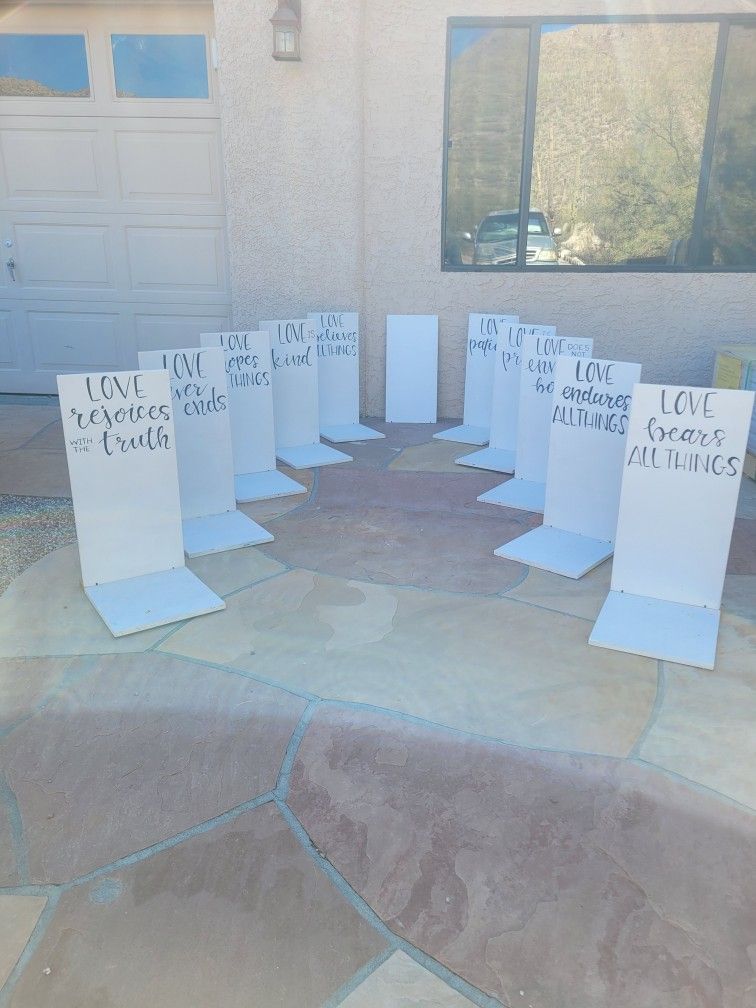 Wedding/Love Signs
