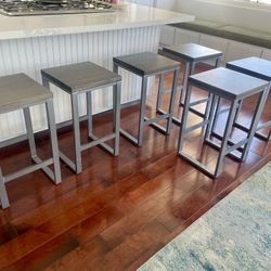  Counter Stools Set Of 6