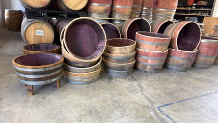 Quality Wine Barrels And Planters