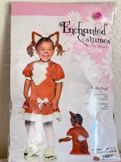 Costume “Furry Fox” Toddler Size XXS 2T-3T
