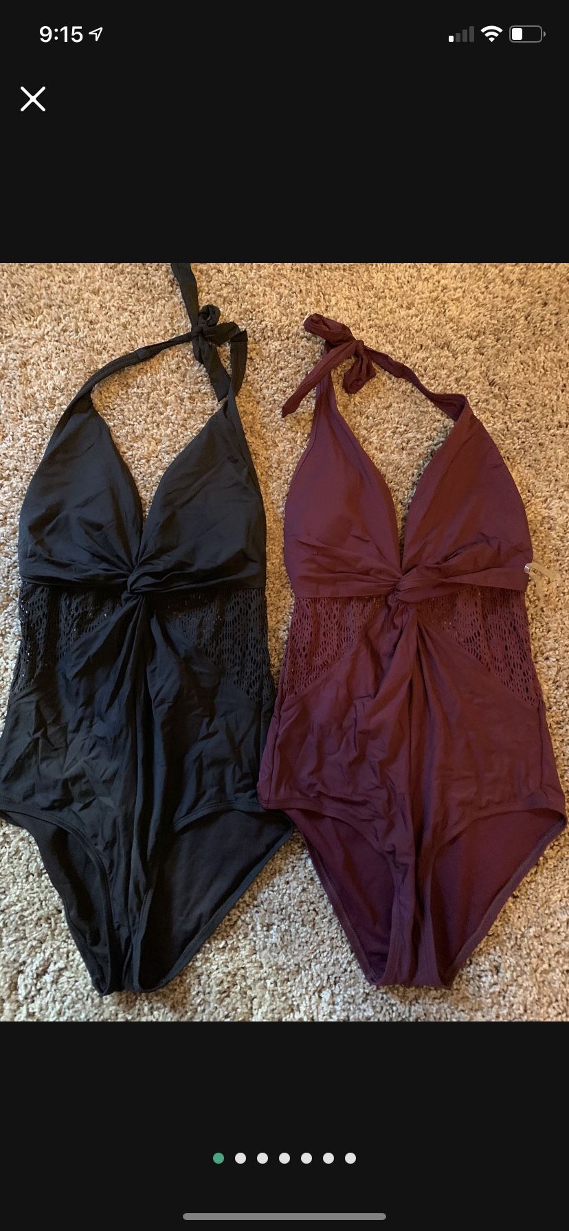 Laundry brand one piece swimsuit 2-set identical