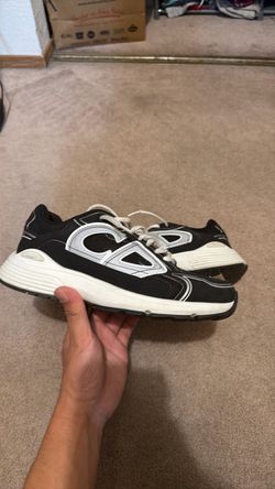 Dior B30 Sneakers Black and White Size 8
