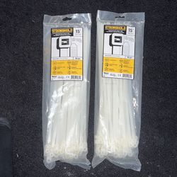 Panduit 15” Plenum Rated Zip Ties Bag Of 50 BRAND NEW Sealed Packages