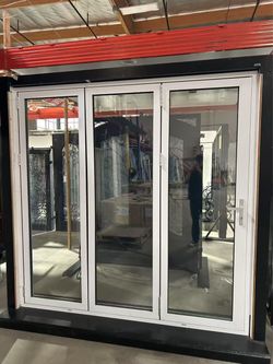 🚪Brand New Aluminum Bifold Patio Door For Sale | Fast Pickup | Multiple Size Available 🦺