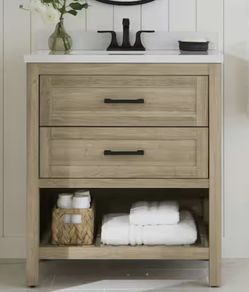 Autumn su in. Single Sink veatnerea Tan Bath Vanity