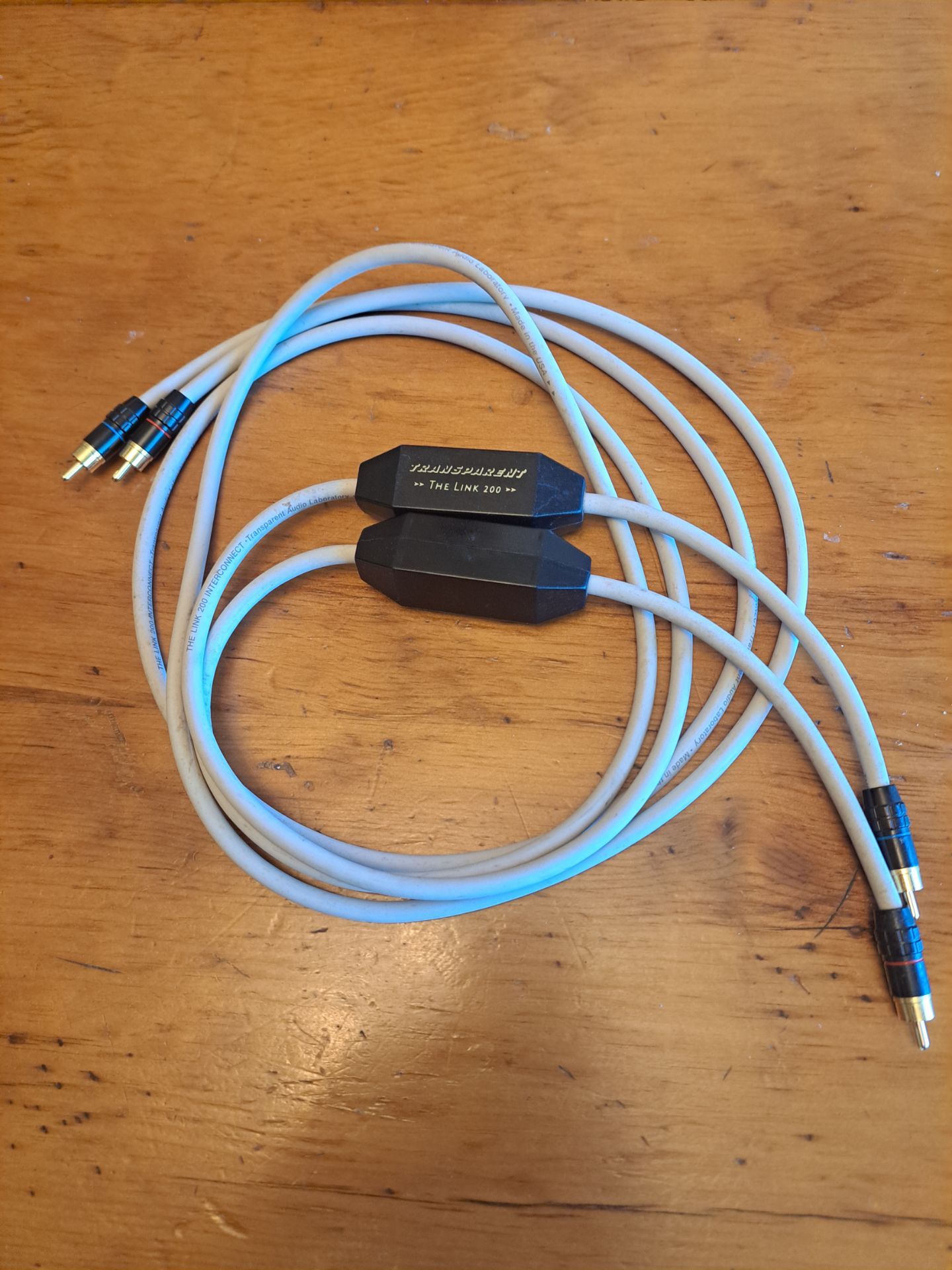 Transparent Audio Link 200 Interconnect Cable
