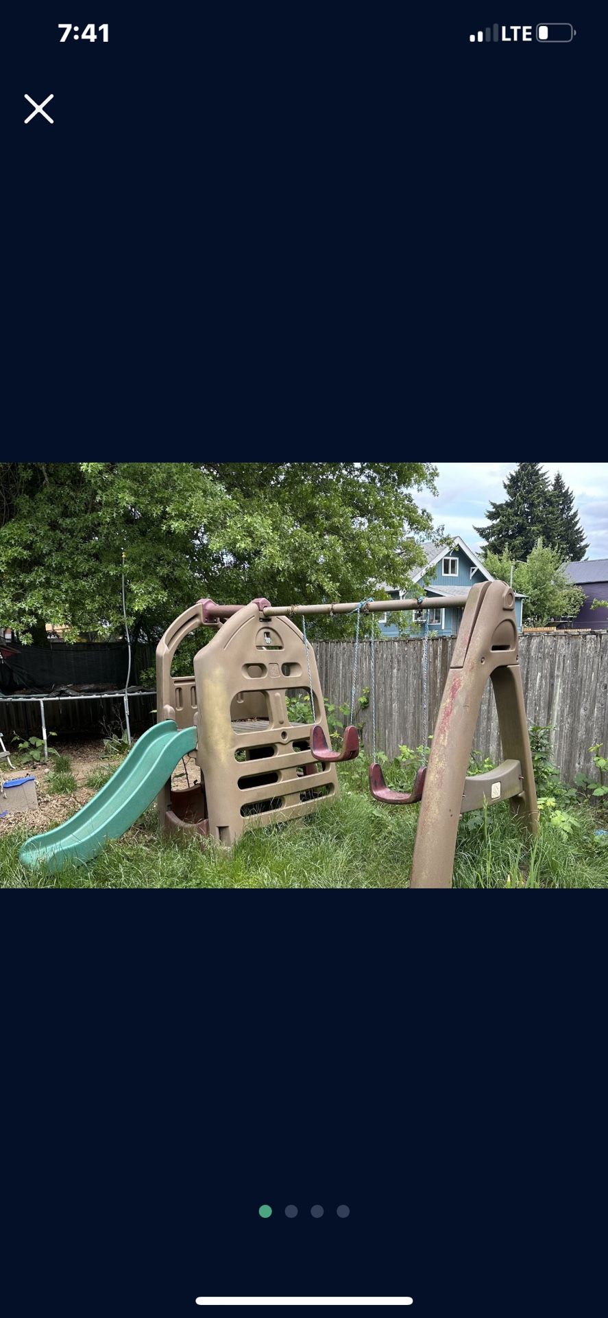 Step 2 Playhouse/ Playground/swing/ Slide/ Play And Climb House