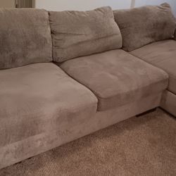 Clean Grey Sectional