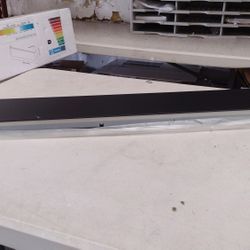 BRWH-B07T6FX2WD Aipsun 43.3in/40W Modern Black Vanity Light Fixtures LED Black Bathroom Wall Light Up and Down Bathroom Lighting Fixtures White Light 