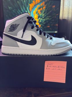 Air Jordan 1 Mid Smoke Gret