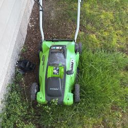 Greenworks 40V Lawn Mower For Parts Only