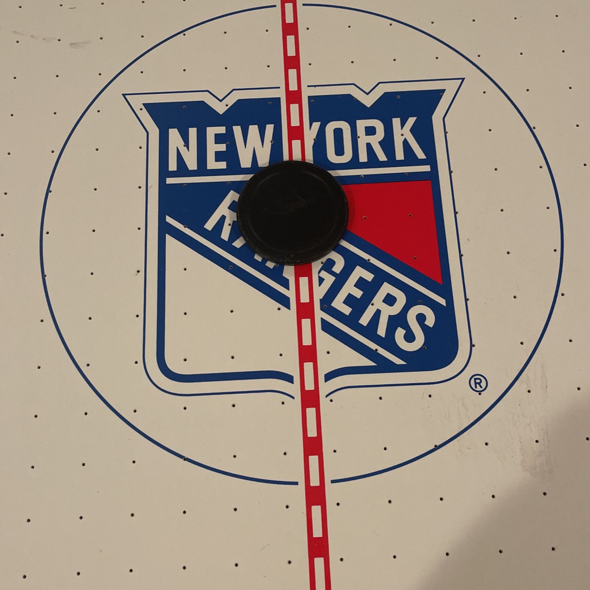 New York Rangers Air Hockey Table