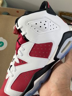 Air Jordan Carmine 6 New Release Size 6.5Y