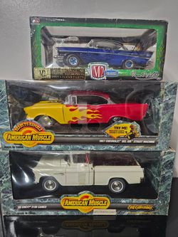 Collectible die cast metal cars