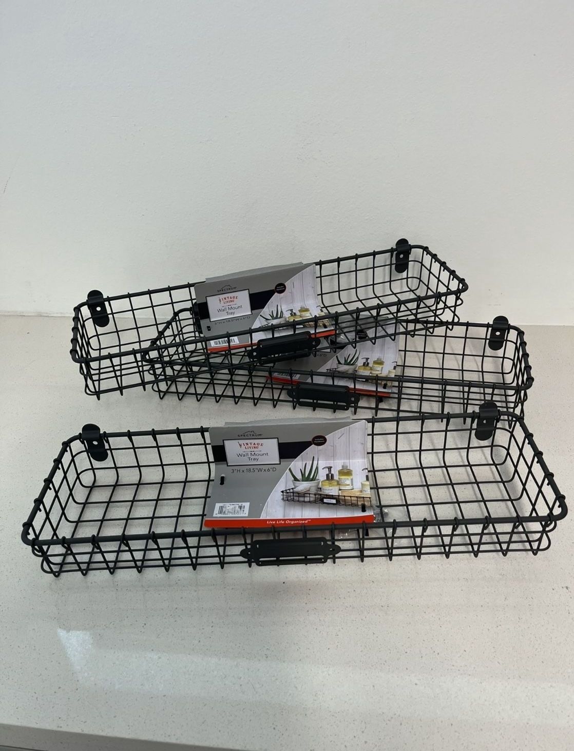 3 Metal Wire Shelf