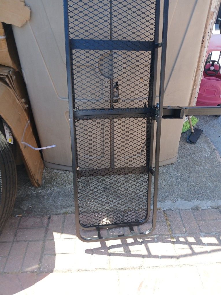 60x23x5.5 FOLDABLE HITCH CARGO CARRIER 500 LBS. HEAVY DUTY