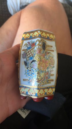 Small antique mini vase