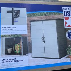 Suncast 6' x 4' Vertical Shed Storage