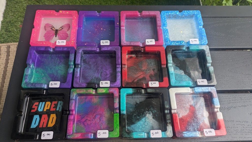 Homemade Ashtrays $5