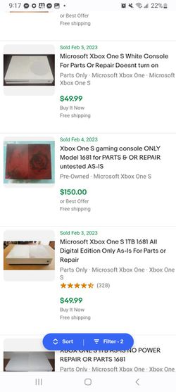 Xbox One Console For Parts Or Repair Only