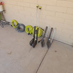 RYOBI PRESURE WASH HOSE AND GUN