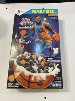 Space Jam New Legacy Lebron James Cereal