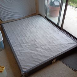 Queen Sized Bedframe And Box Spring