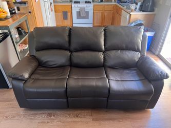 Brown Recliner Couch