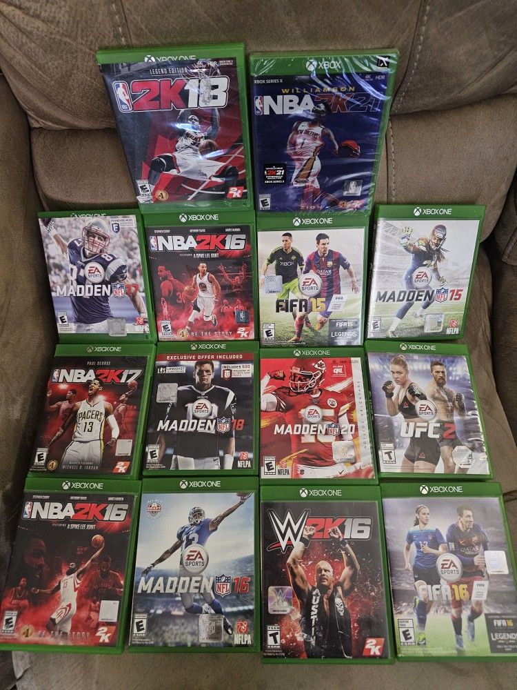 XBOX ONE SPORT GAMES $10 EACH