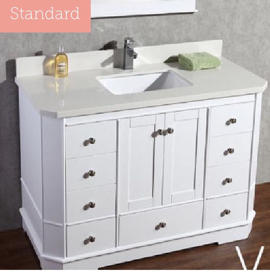 Bathroom vanity 48”