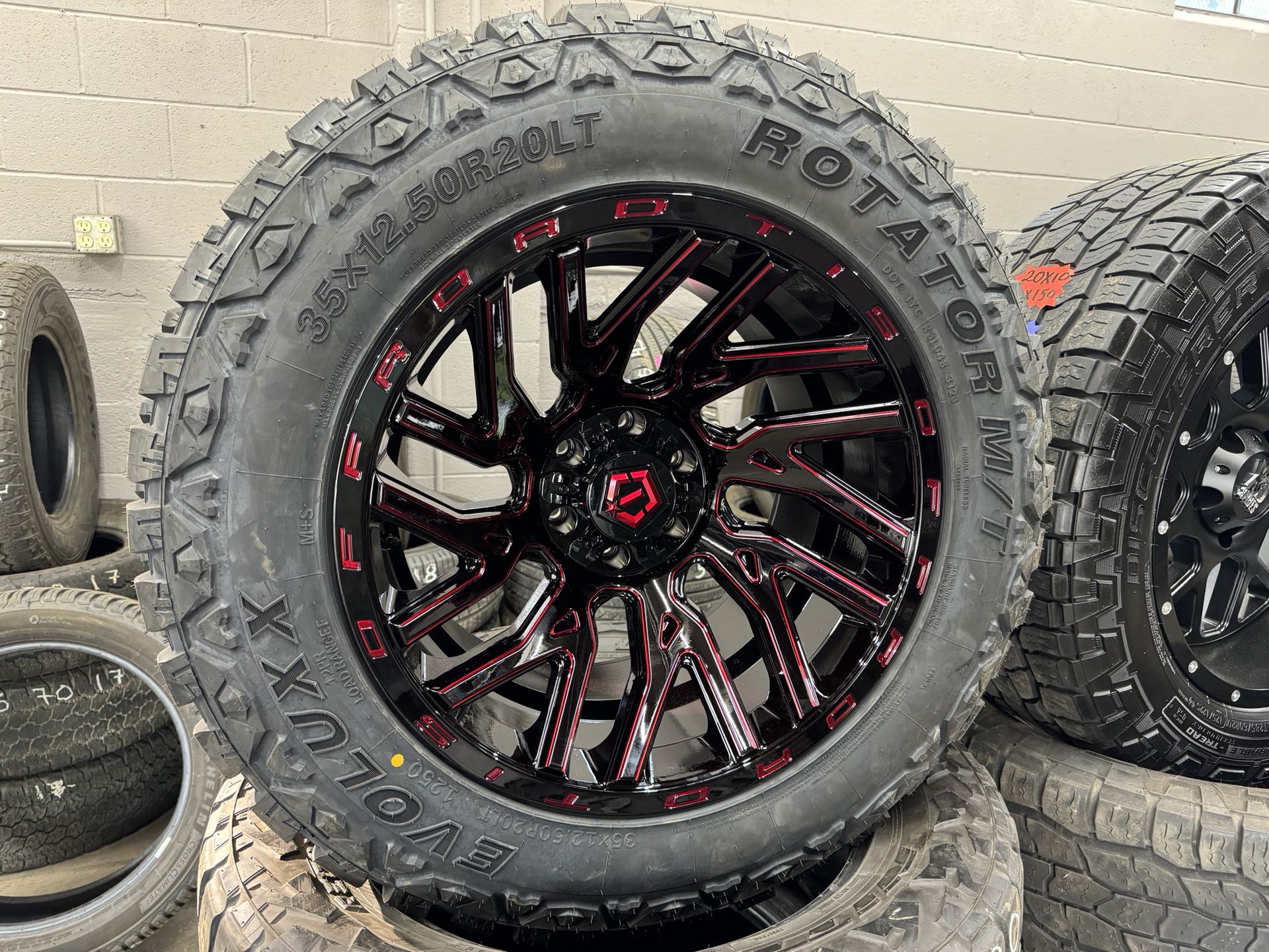 20x12 6x5.5 And LT35/12.50r20