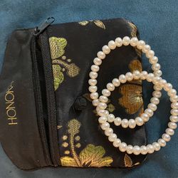 HONORA 24” Fresh Water Pearl W/2 Bracelets 