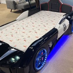 Elenora Twin Car Bed🚛3-7 Days  Delivery 💳Financing Options