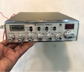Vintage 1993 Cobra 148 GTL 40 Channel AM SSB CB Radio Malaysia Untested