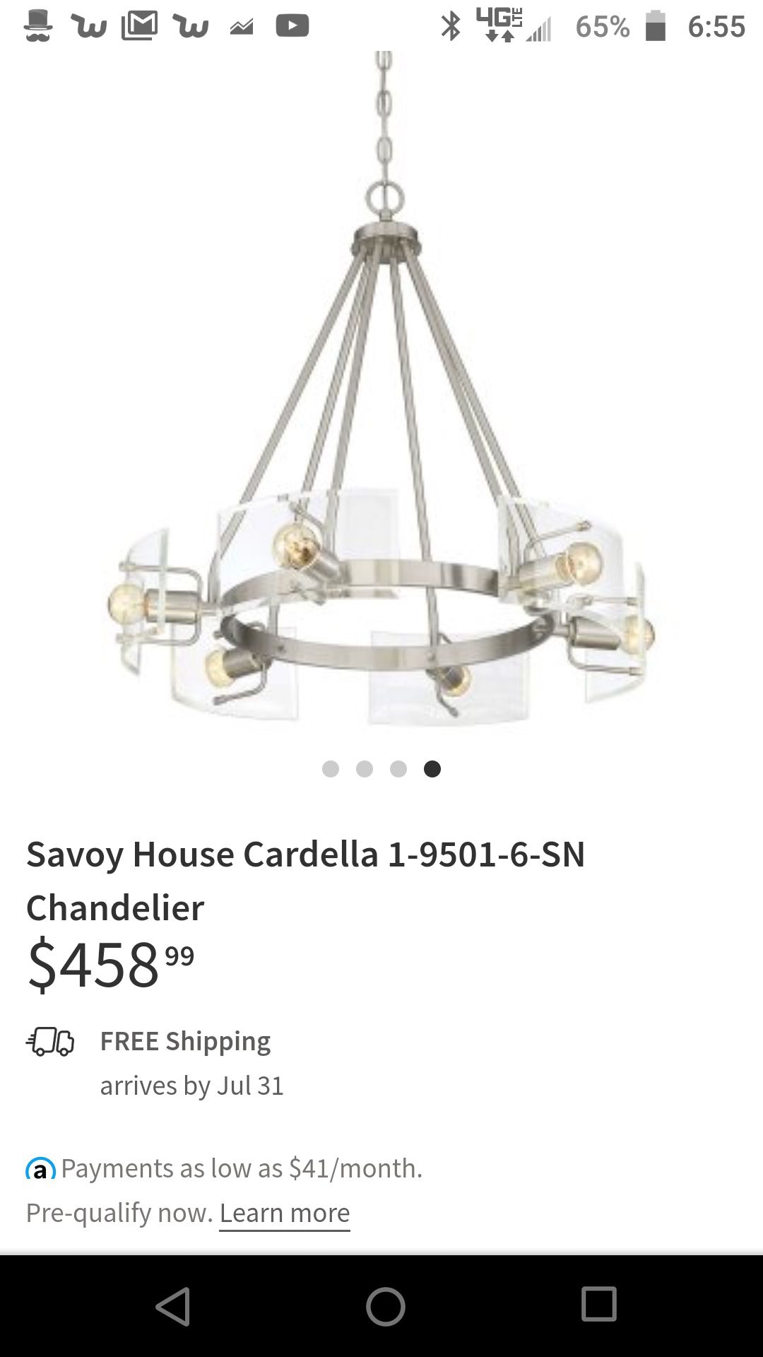 Savoy house chandelier