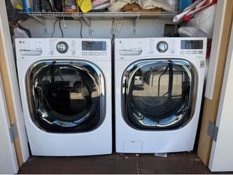 LG washer and gas dryer