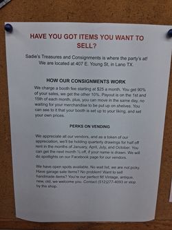 Vendor space